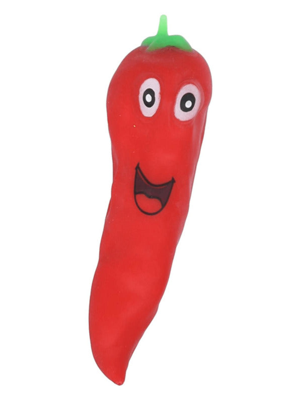 Kids Chilli Pepper Squishy Stretchy Toy 12pcs
