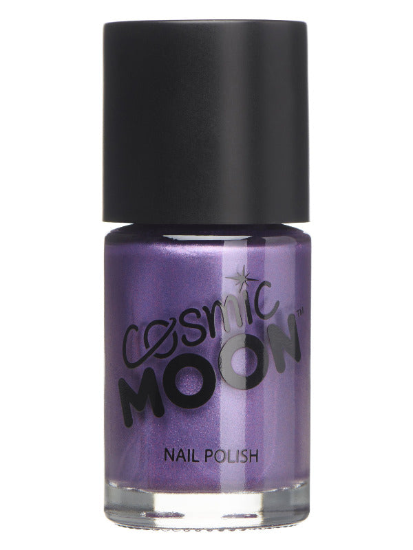 Cosmic Moon Metallic Nail Polish Purple