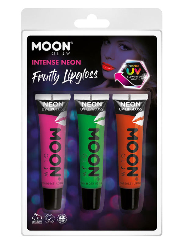 Adult Moon Glow Intense Neon UV Fruity Lipgloss