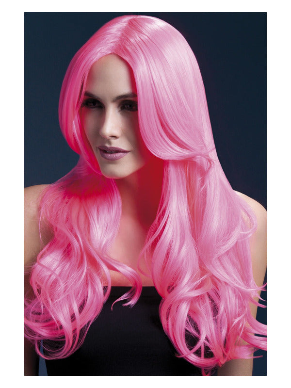 Fever Khloe Wig Neon Pink