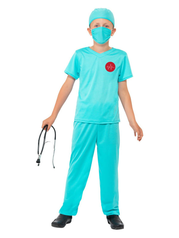 Kids Surgeon Costume Blue