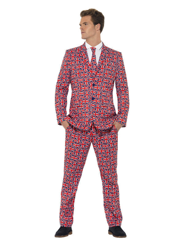 Union Jack Suit Red