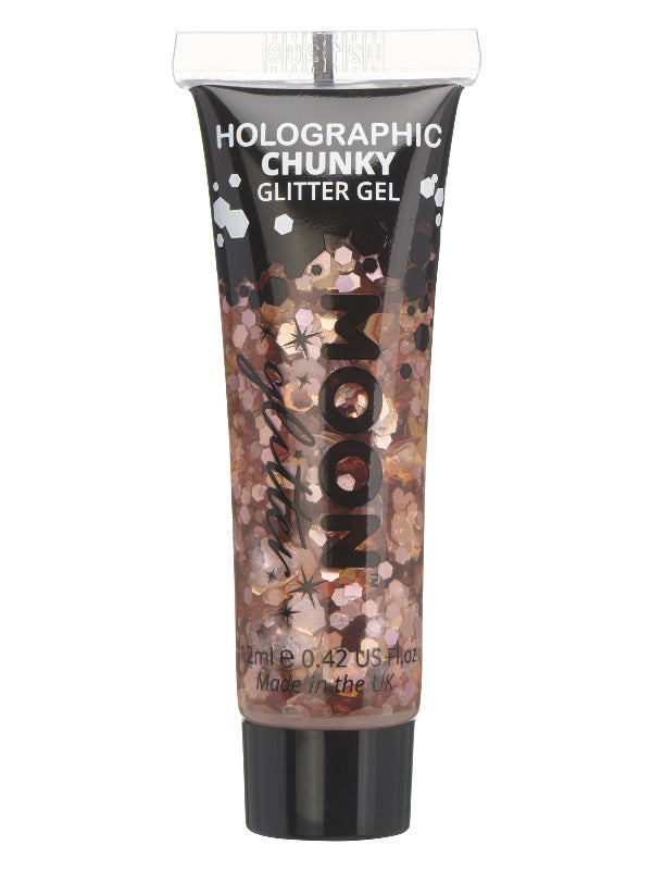 Adult Moon Glitter Holographic Chunky Glitter Gel
