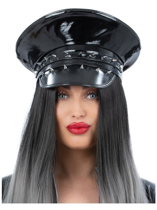 Spiked Bondage Captains Hat