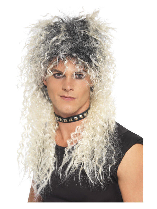 Adult Hard Rocker Wig Blonde (2)