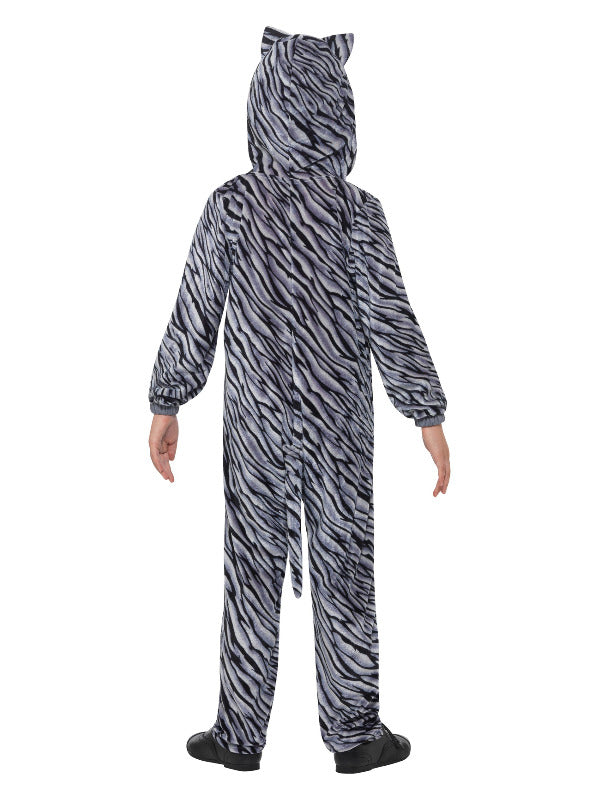Kids Tabby Cat Costume Grey