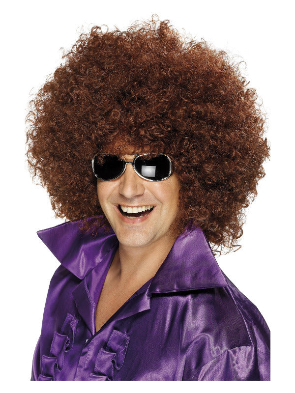 Afro Wig MegaHuge Brown
