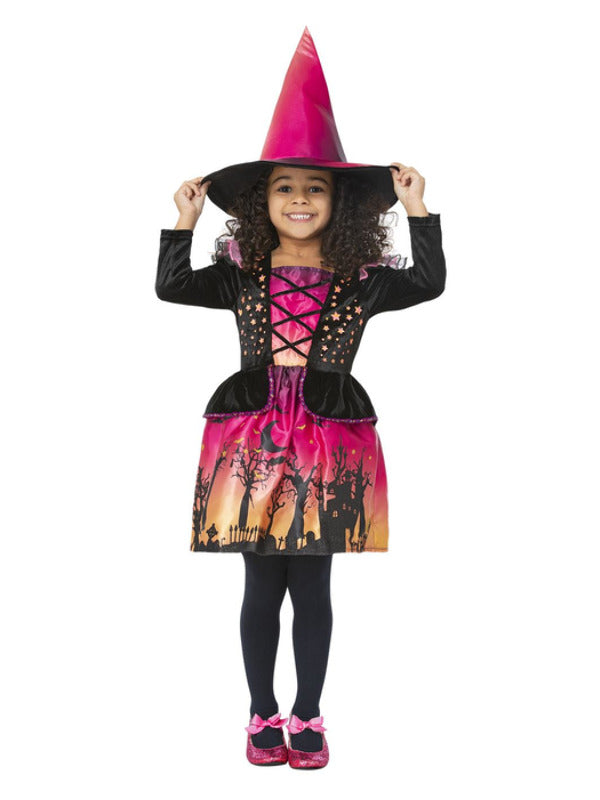 Kids Sunset Witch Costume