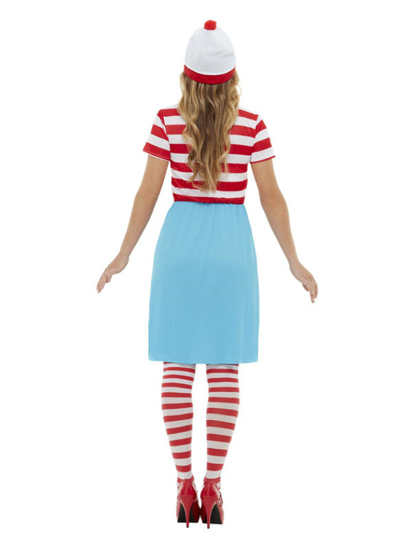 Wheres Wally Wenda Costume Red White