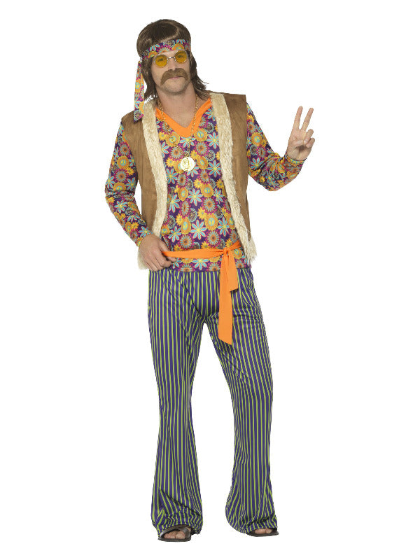 60s Singer Costume Male MultiColoured