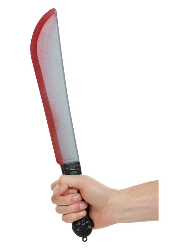 Bloodied Knife Prop Silver
