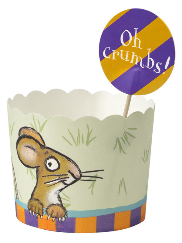 Kids The Gruffalo Tableware Party Cake Cases Toppers