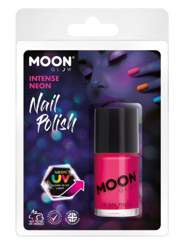 Moon Glow Intense UV Nail Polish Intense Pink
