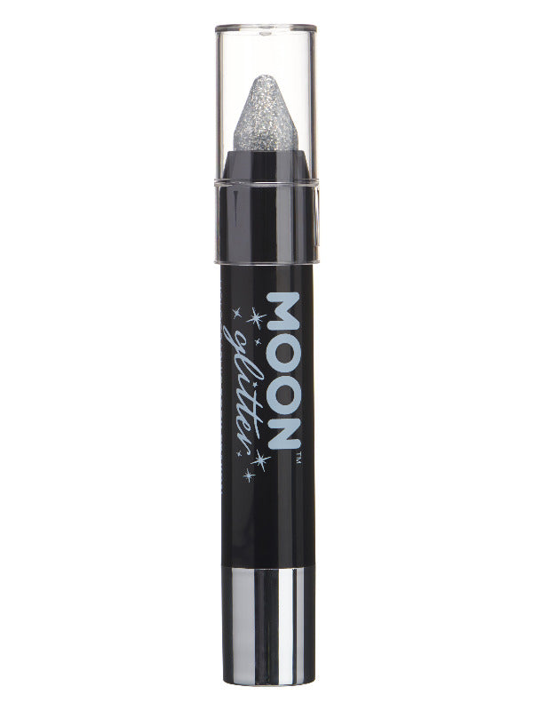 Moon Glitter Holographic Body Crayons Silver