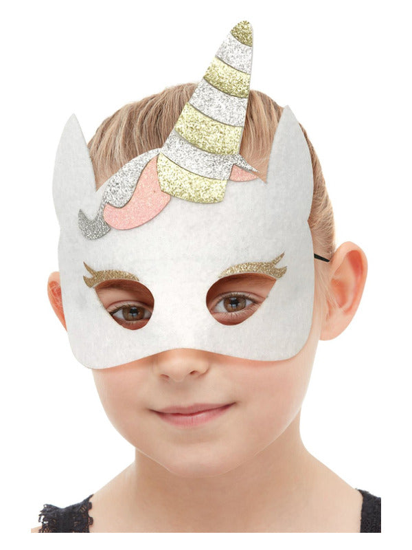 Kids Unicorn Felt Mask