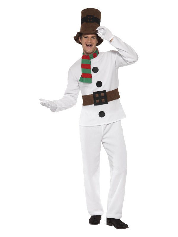 Mr Snowman Costume White