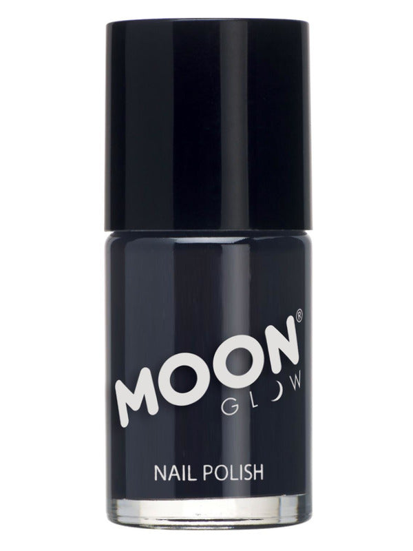 Adult Moon Glow Pastel Neon UV Nail Polish Black