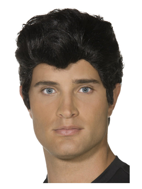 Grease Danny Wig Black