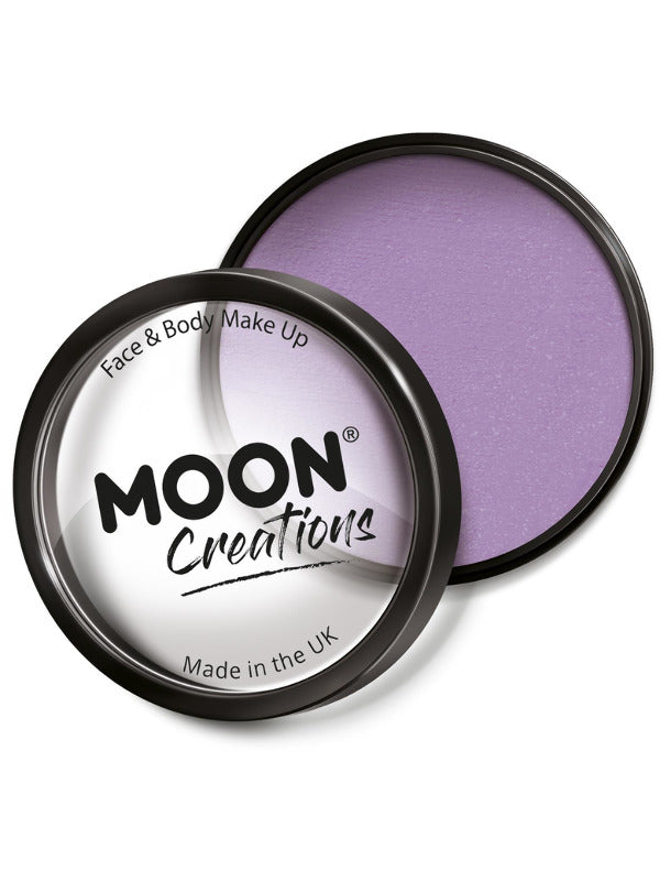 Adult Moon Creations Pro Face Paint Cake Pot Lilac