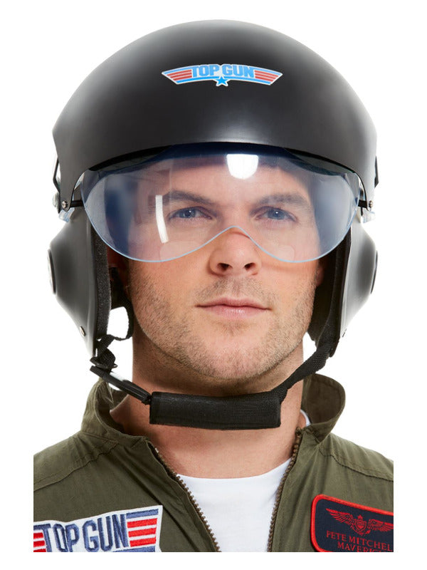 Top Gun Deluxe Helmet Black