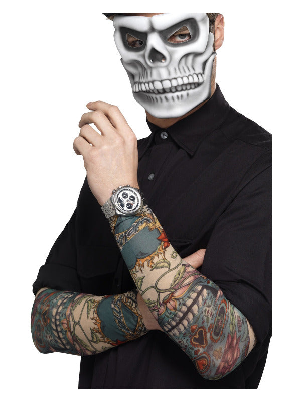 Day of the Dead Tattoo Sleeve MultiColoured