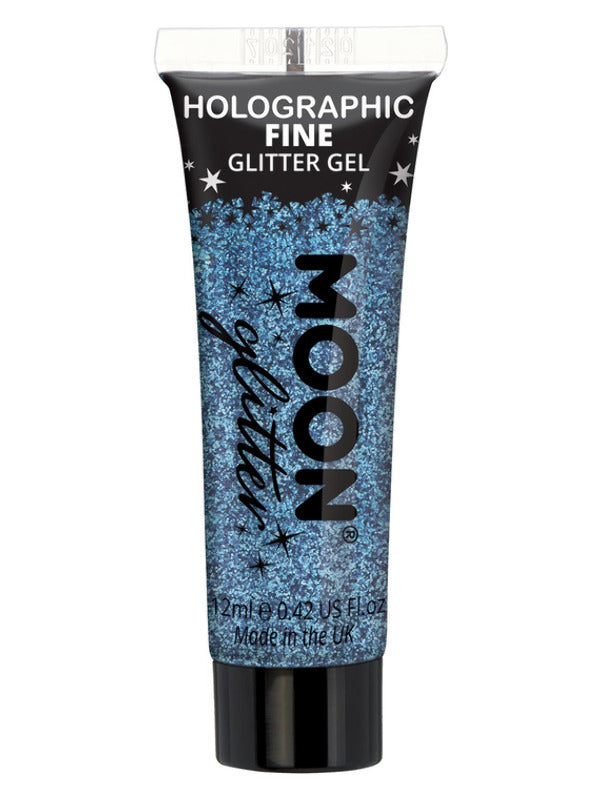 Moon Glitter Holographic Fine Glitter Gel Blue