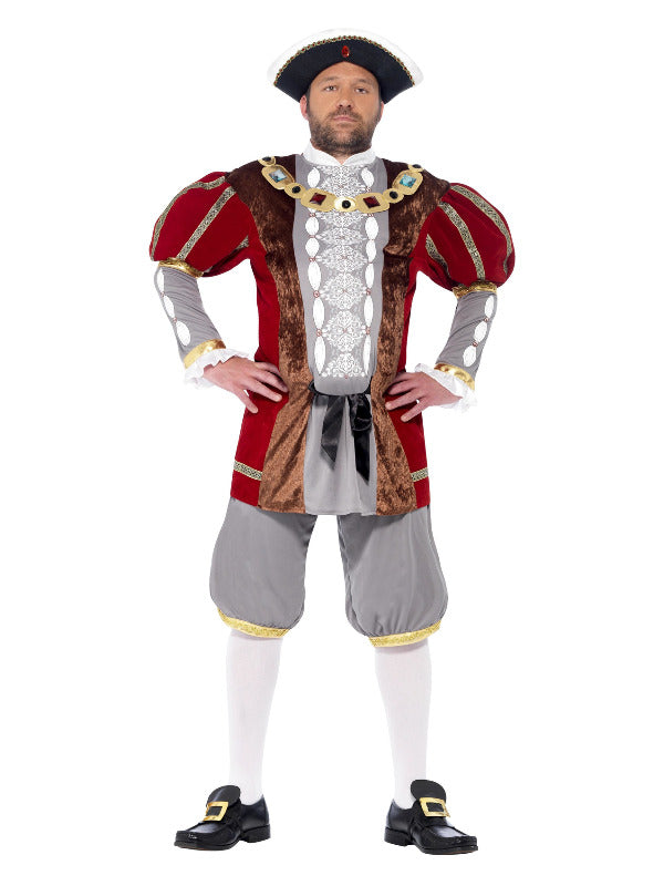 Deluxe Henry VIII Costume Red