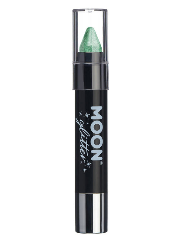 Moon Glitter Iridescent Body Crayons Green