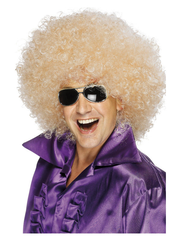 Afro Wig MegaHuge Blonde
