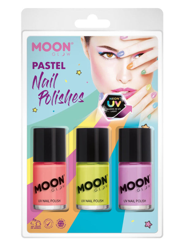 Adult Moon Glow Pastel Neon UV Nail Polish (3)