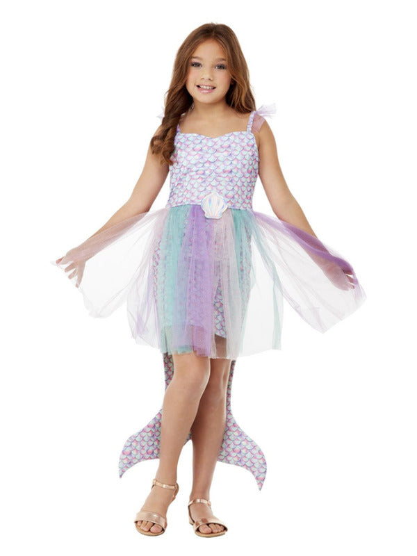 Kids Seashell Mermaid Costume Purple