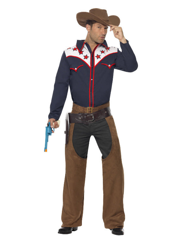 Rodeo Cowboy Costume Blue