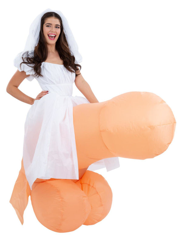 Bride On Inflatable Penis Costume