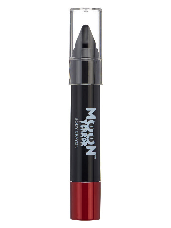 Moon Terror Halloween Body Crayons Black