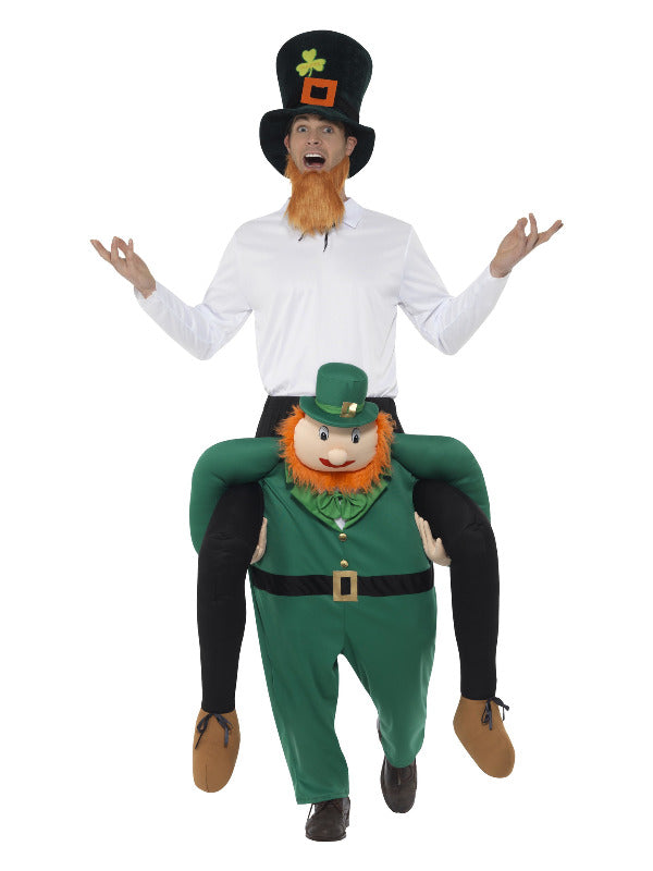 Piggyback Paddys Leprechaun Costume Green