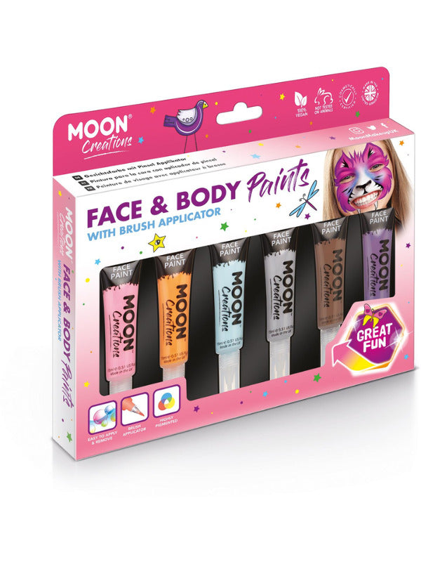 Adult Moon Creations Face Body Paints Assorted