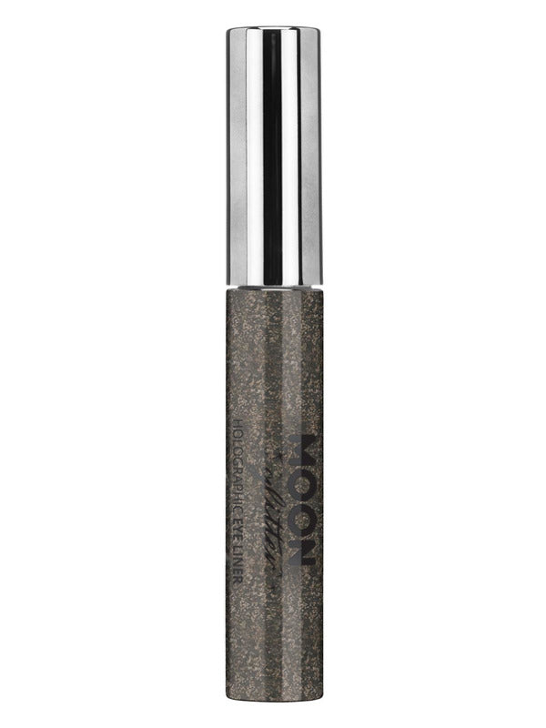Moon Glitter Holographic Glitter Eye Liner Black