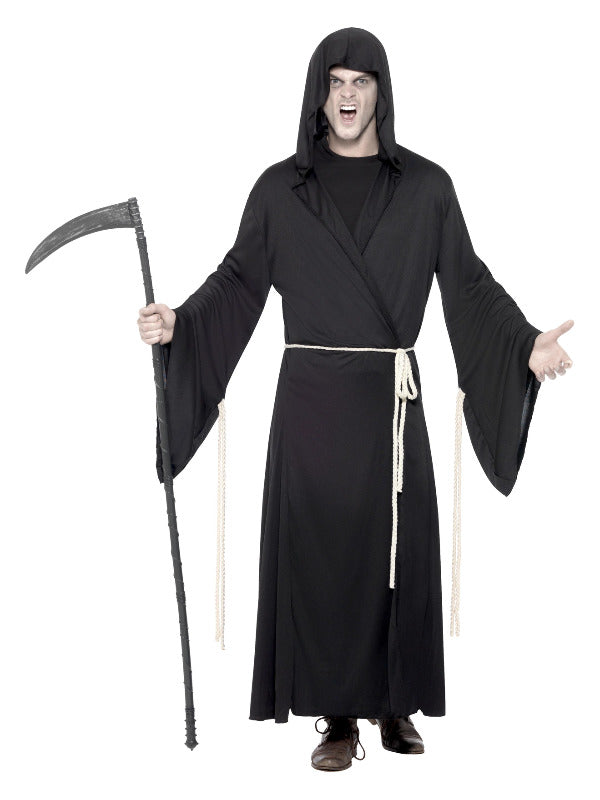 Adult Grim Reaper Costume Black (2)