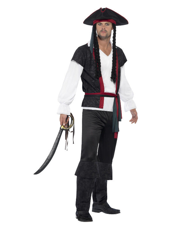 Aye Aye Pirate Captain Costume Black