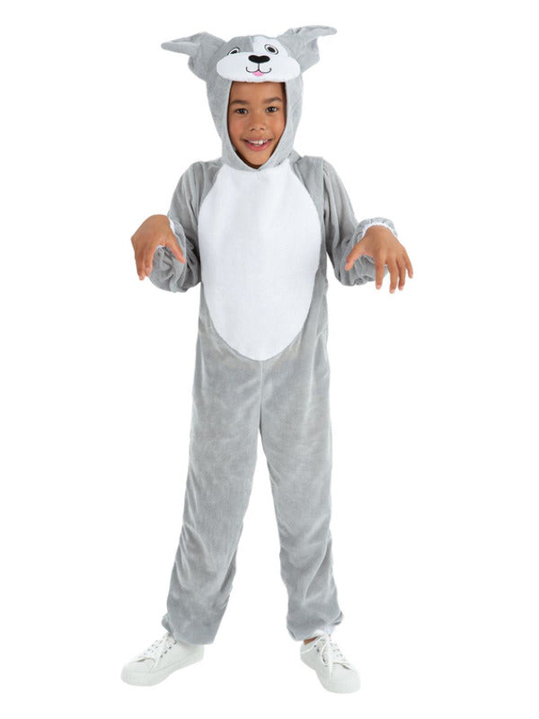 Kids Dog Costume Grey