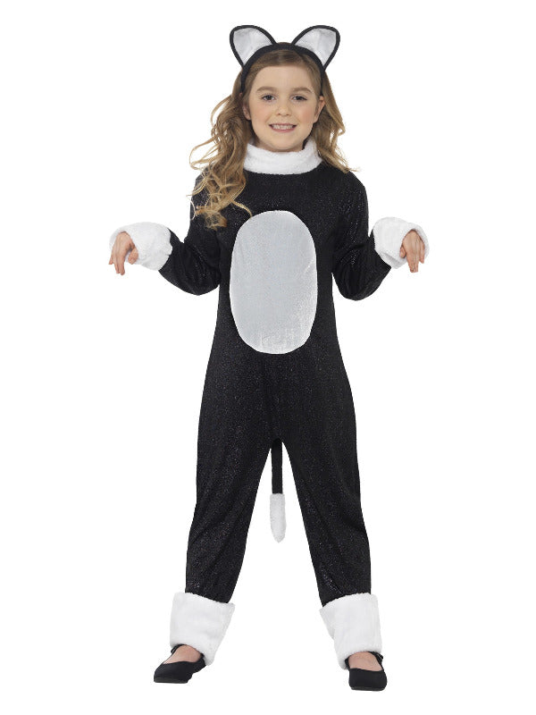 Kids Cool Cat Costume Black