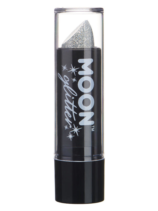 Adult Moon Glitter Holographic Glitter Lipstick Silver