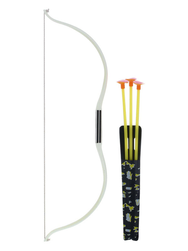 Bow and Arrow Set White