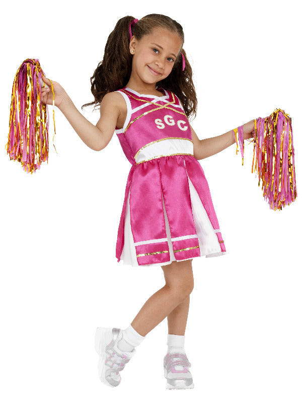 Kids Cheerleader Costume Child Pink