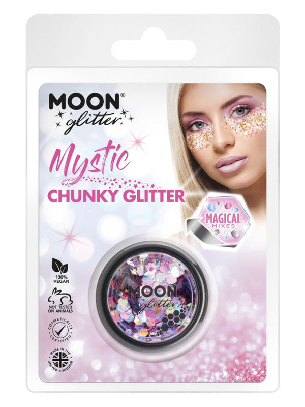 Adult Moon Glitter Mystic Chunky Glitter Mixed Colours (12)