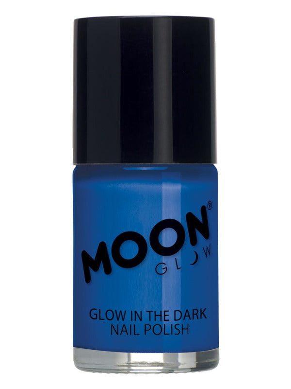 Moon Glow Glow in the Dark Nail Polish Blue