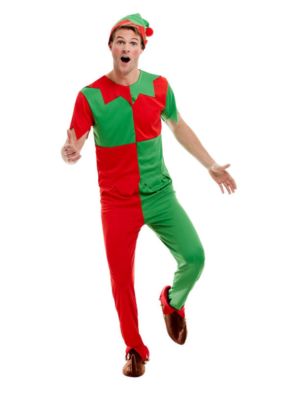 Elf Costume Green Red