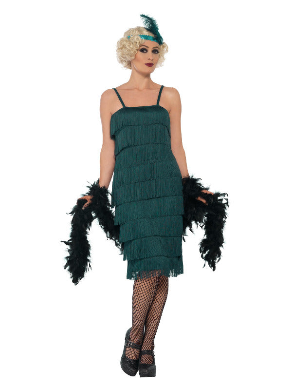 Flapper Costume Green