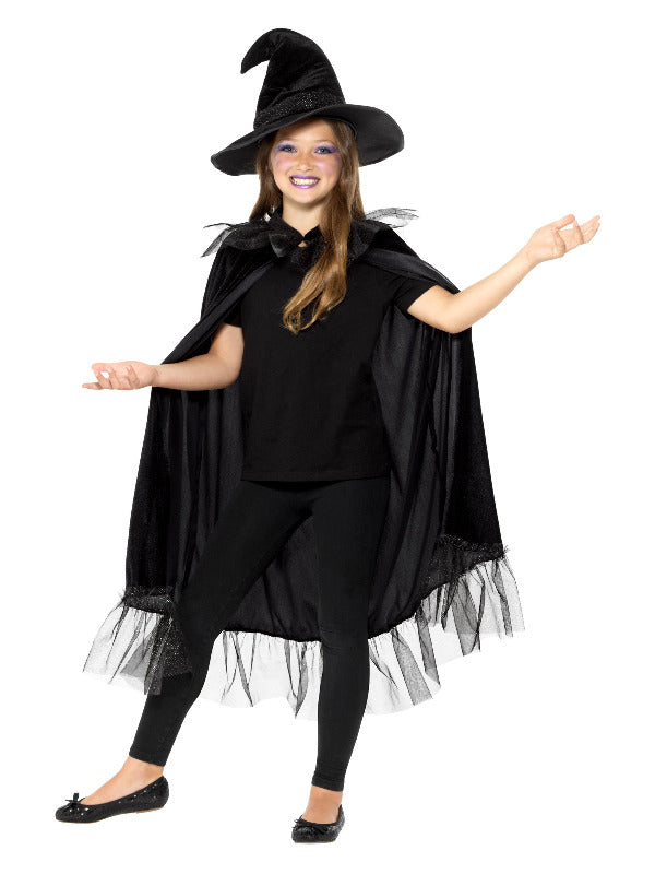 Kids Sparkly Witch Kit Black