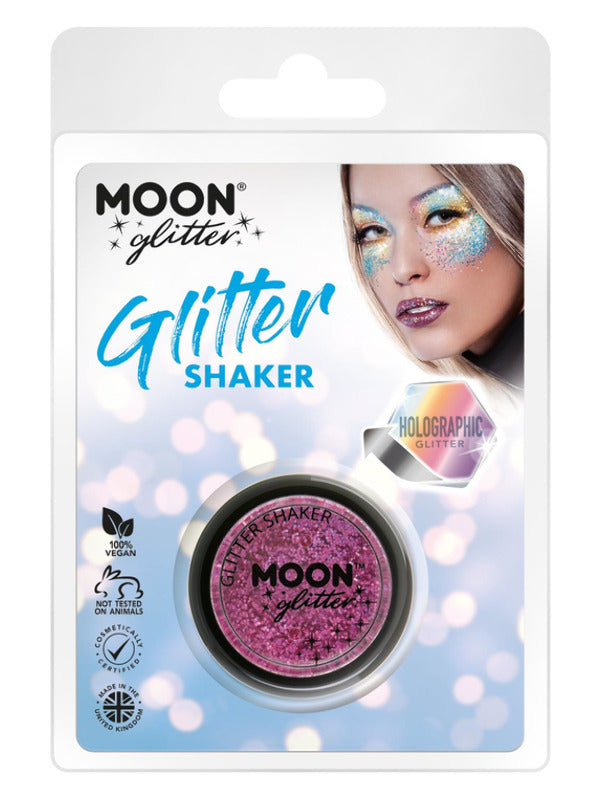 Adult Moon Glitter Holographic Glitter Shakers Pink (2)